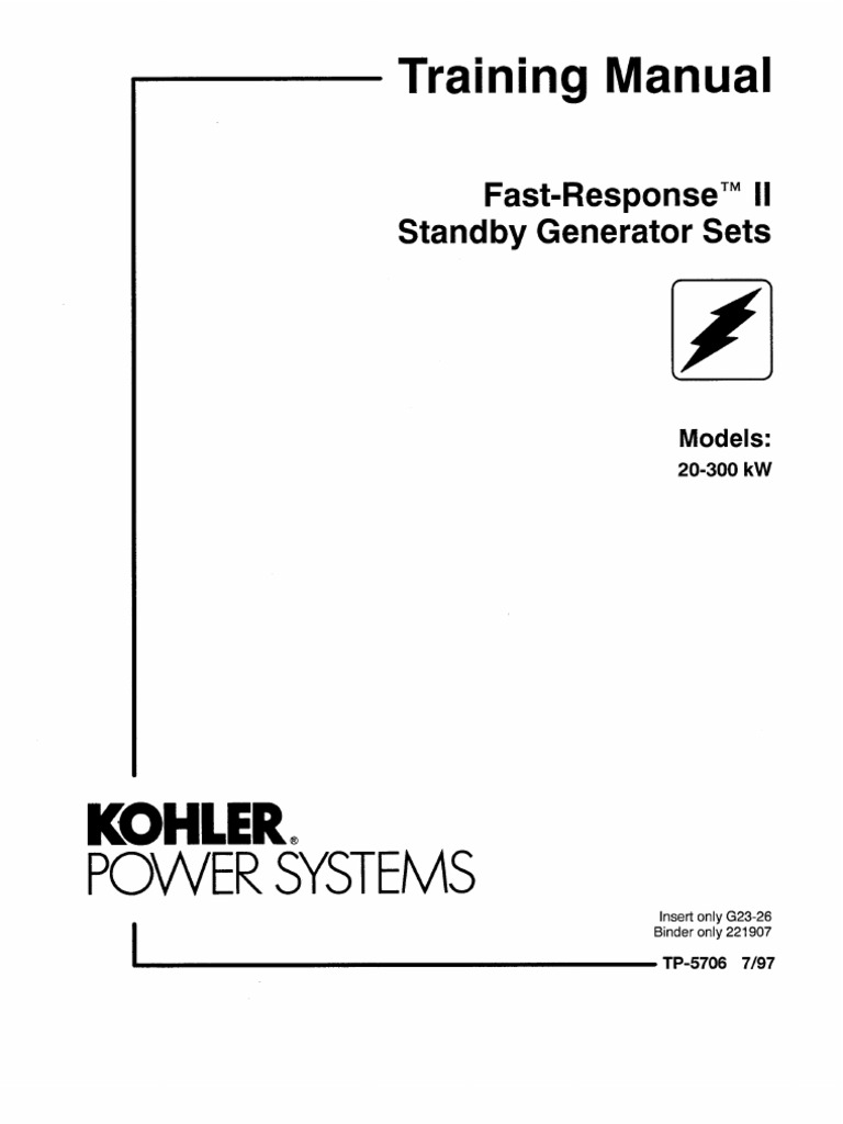 Kohler_training manual TP5706.pdf