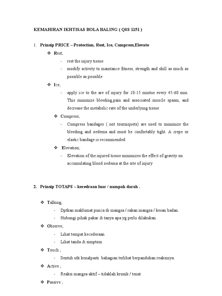 Prinsip Totaps | PDF