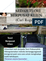 Kaedah Teori Berpusat Klien (Carl Rogers)