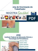 Trabalho de Imunização