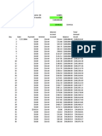 Amortization On A Simple Interest Mortgage