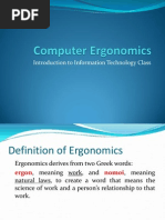 1 - Computer Ergonomics