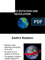 Earths Rotation and Revolution