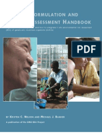 Problem Formulation and Option Assessment (PFOA) Handbook