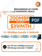 Or 300Mbps Bundle at $49/mth