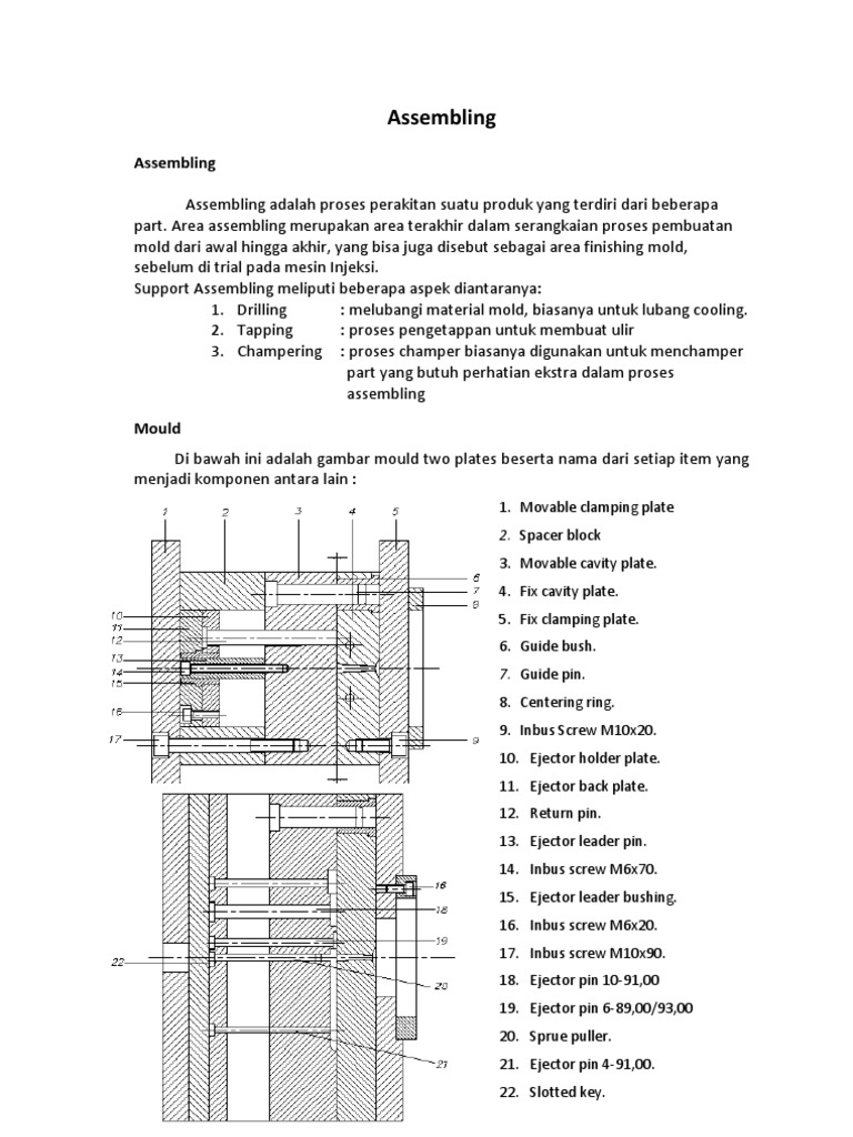 Proses dan Bagian Assembling Produk | PDF