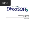 Download DirectSOFT 5 Programming Software User Manualpdf by Yashveer SN152238101 doc pdf
