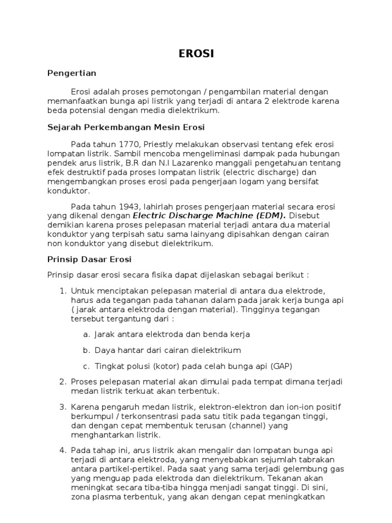 Print Erosi | PDF