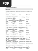 Placement Test