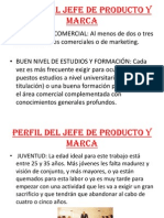 Perfil Del Jefe de Producto y Marca