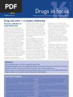 Drugs in Focus: Drugs and Crime - A Complex Relationship