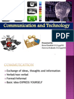 Communication and technology