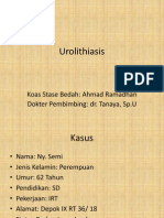 Urolithiasis