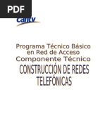 Construcción de redes