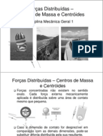 12 - For+ºas Distribuidas - Centros de Massa e Centroides - Impress+úo