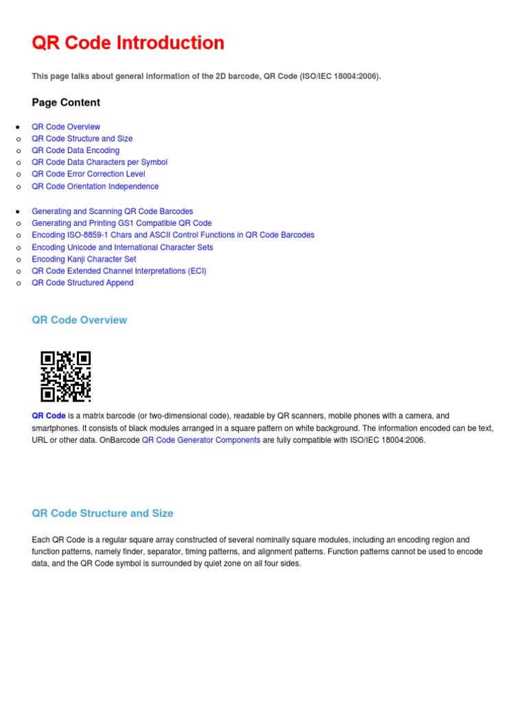 An InDepth Guide to QR Codes Structure, Encoding Methods, Error