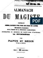 Encausse Gerard - L Almanach Du Magiste 1895
