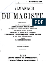 Encausse Gerard - L Almanach Du Magiste 1898