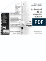 Sánchez Carrión, J. (2000) - La Bondad de La Encuesta: El Caso de La No Respuesta