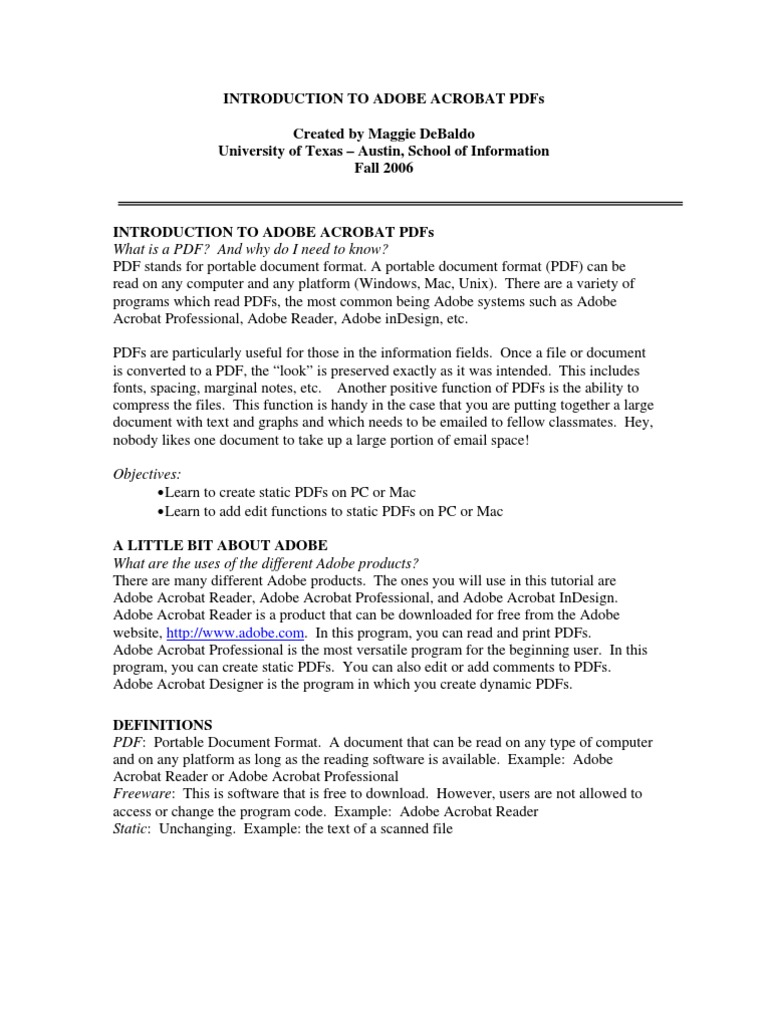 Create PDF | PDF