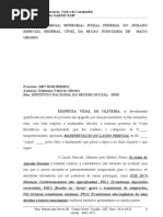 1  CONTRA-RAZÕES  DE RECURSO  LOAS DEFICIÊNTE MARIA ROSARIA