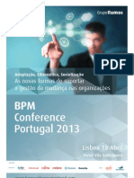 BPM Conference Portugal 2013 - Leaflet