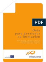 Guía para Gestionar La Formación