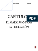 El marxismo y su influencia en la educación según Marx y Engels