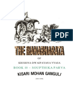 Mahabharata Book 10 Soupthika Parva