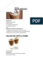 Recetas Bebidas de Café