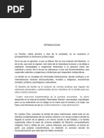 EXTENSION Y ORGANIZACIÓN DE LA FAMILIA