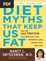 Download Diet Myths That Keep Us Fat by Nancy L Snyderman MD - Excerpt by Nancy L Snyderman SN15232226 doc pdf