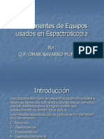 Componentes de Equipos Usados en Espectros