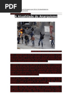 Mario Rui Pinto__a Atualidade Do Anarquismo