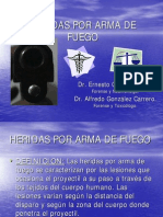 Heridas Por Arma de Fuego