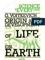 SFE Origin and Development of Life on Earth Voitkevich (MIR Publishers (See if Hs Epistemology))