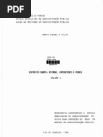 Marta Zorzal e Silva - Espirito Santo Estado, Interesses e Poder - Volume 1