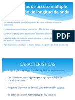 Protocolos de Acceso Múltiple Por División de Longitud de Onda (Grupo 10)