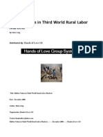 Hidden Values in Third World Rural Labor Markets: Hands of Love GS