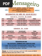 o Mensageiro Julho-13