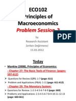 Problem Session-2 15.03.2012