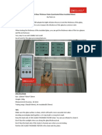 CNC Digital Glass Thickness Tester (Laminated Glass Insulated Glass)