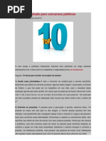 Projeto de estudo para concursos públicos