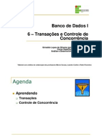 6 - Transações e Controle de Concorrência