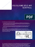 La válvula IAC (Idle Air Control) AUTOMOTRIZ 