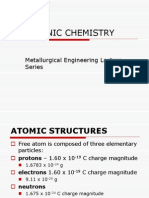 Inorganic Chemistry: Metallurgical Engineering Lecture Series