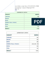 Summer-Internship-Report#page 40: Subject Marks