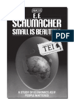 05. E. F. Schumacher - Mic înseamnă frumos. Economie cu chip uman - TEI - alb negru print