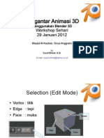 Modul Workshop Pengantar Animasi Dengan Blender 3D