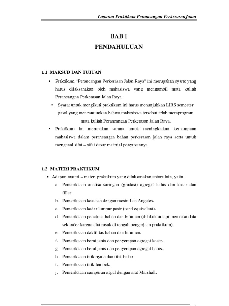 Perancangan Perkerasan Jalan Pdf